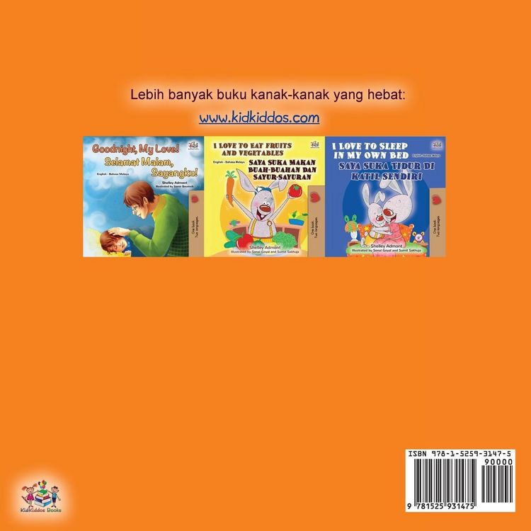 Produktbild: I Love to Share (Malay Children's Book)