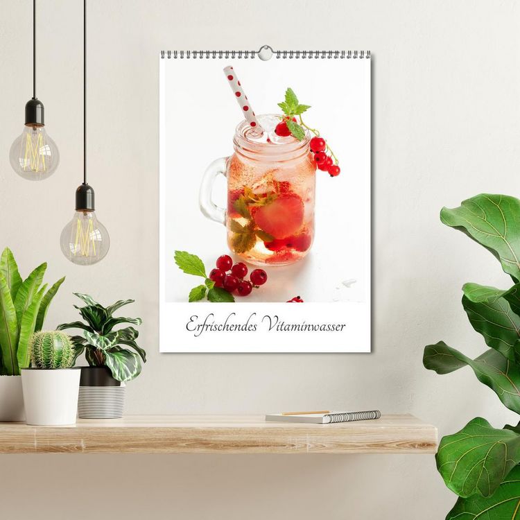 Produktbild: Erfrischendes Vitaminwasser (Wandkalender 2026 DIN A3 hoch), CALVENDO Monatskalender