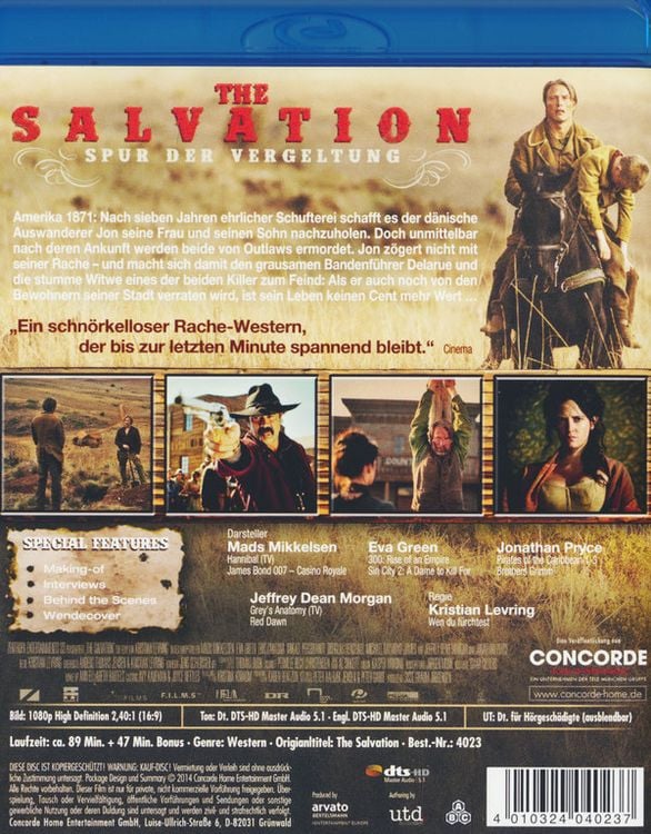 Produktbild: The Salvation - Spur der Vergeltung