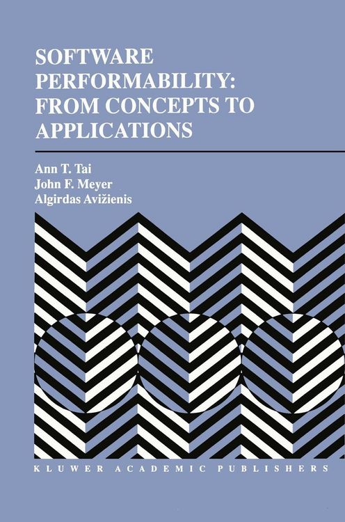 Produktbild: Software Performability: From Concepts to Applications