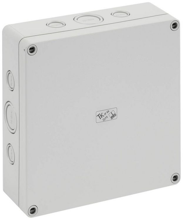Produktbild: Spelsberg TK PS 1818-6f-m Installations-Geh&auml;use 182 x 180 x 63 Polystyrol (EPS) Lichtgrau (RAL 7035) 1 St.