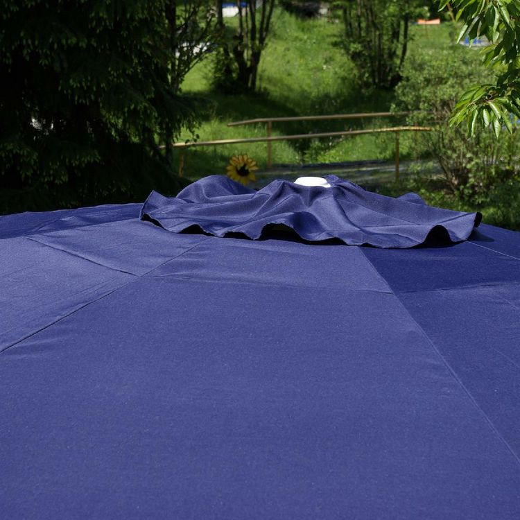 Produktbild: Alu-Sonnenschirm achteckig, Spannweite 3,8m