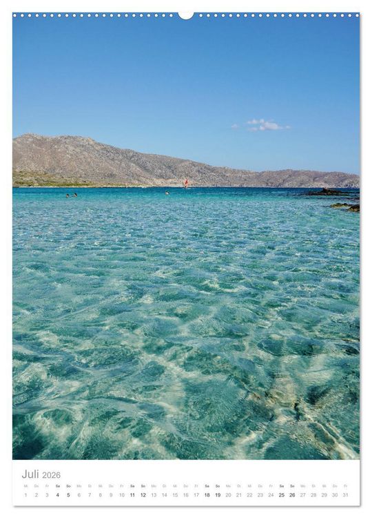 Produktbild: Kreta - Sonne, Meer und griechische Lebensart (hochwertiger Premium Wandkalender 2026 DIN A2 hoch), Kunstdruck in Hochglanz