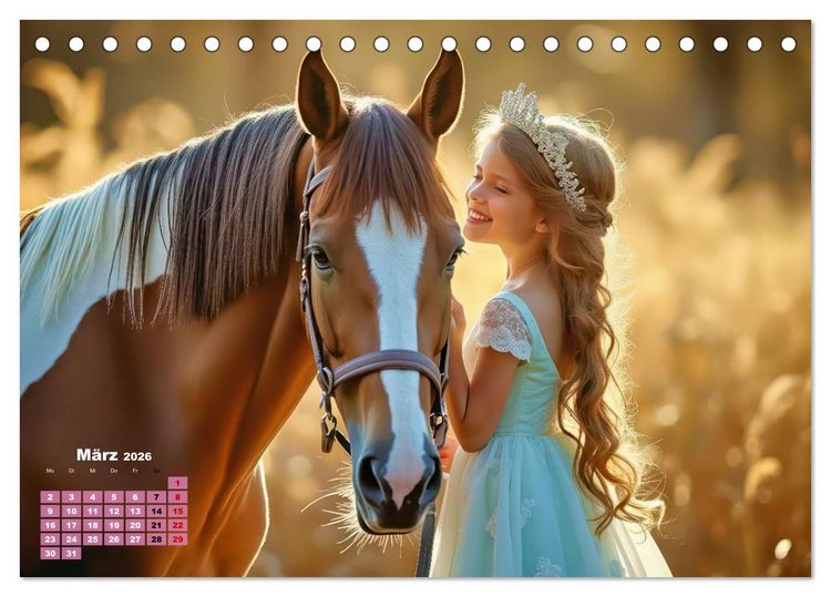 Produktbild: Kleine K&ouml;nigst&ouml;chter (Tischkalender 2026 DIN A5 quer), CALVENDO Monatskalender