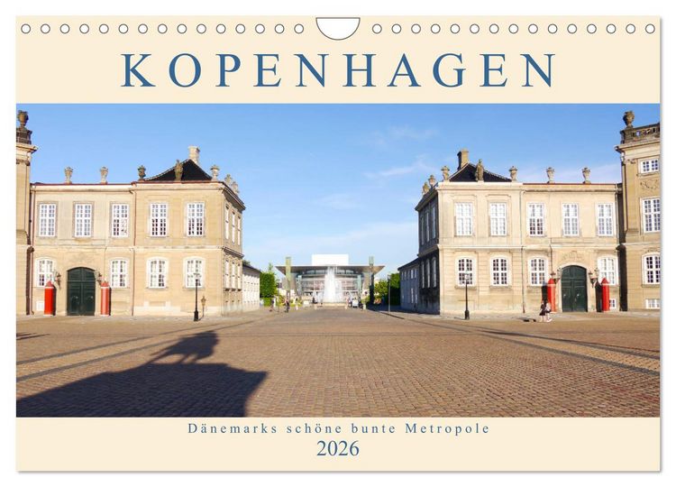 Produktbild: Kopenhagen. D&auml;nemarks sch&ouml;ne bunte Metropole (Wandkalender 2026 DIN A4 quer), CALVENDO Monatskalender