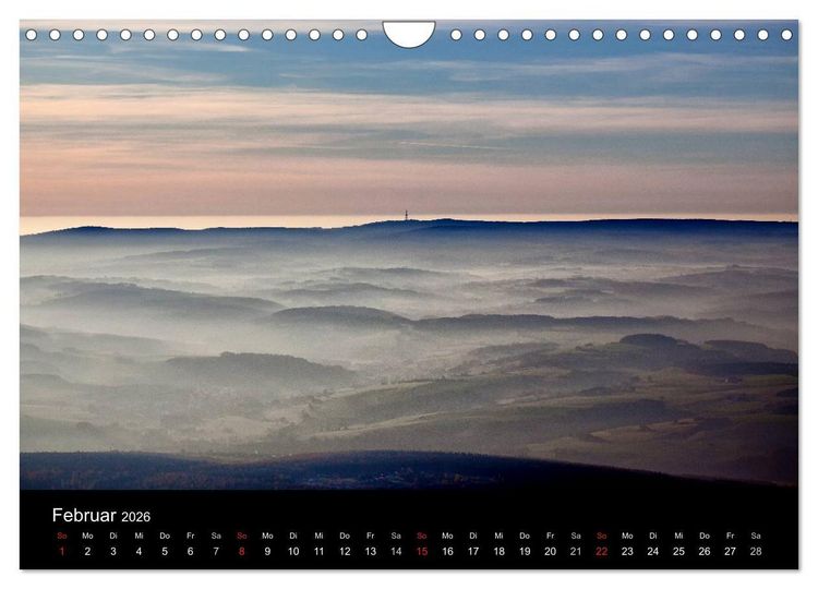 Produktbild: Fuldaer Land - Heile Welt zwischen Rh&ouml;n und Vogelsberg (Wandkalender 2026 DIN A4 quer), CALVENDO Monatskalender