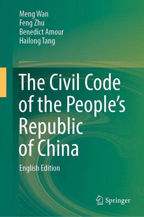 Produktbild: The Civil Code of the People's Republic of China