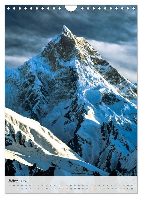 Produktbild: Bergriesen des Karakorum (Wandkalender 2026 DIN A4 hoch), CALVENDO Monatskalender