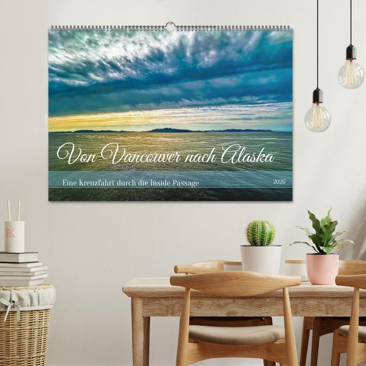 Produktbild: Von Vancouver nach Alaska (Wandkalender 2026 DIN A2 quer), CALVENDO Monatskalender