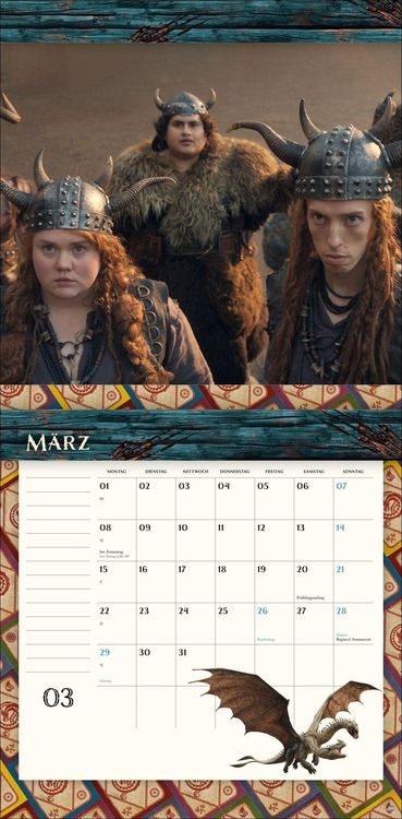 Produktbild: Drachenz&auml;hmen Broschurkalender 2027