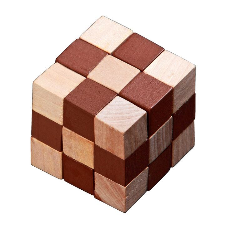 Produktbild: Philos 6922 - Holzpuzzle-Sortiment, mit 10 unterschiedlichen Knobelspielen