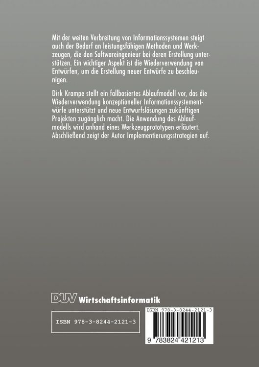 Produktbild: Wiederverwendung von Informationssystementw&uuml;rfen