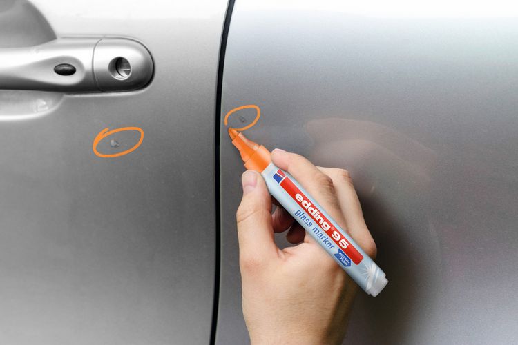 Produktbild: EDDING&reg; Glasboard Marker 95, schwarz