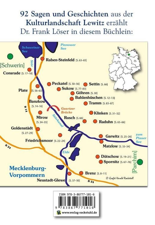 Produktbild: Sagen und Geschichten der Kulturlandschaft Lewitz