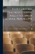 Produktbild: East Carolina Teachers College Bulletin Summer School Number 1951; 42
