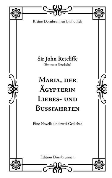 Produktbild: Maria, der &Auml;gypterin Liebes- und Bu&szlig;fahrten
