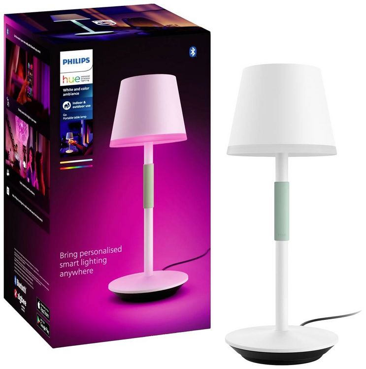 Produktbild: Philips Hue 8719514404571 Akku-Tischlampe LED 6.2W Wei&szlig;