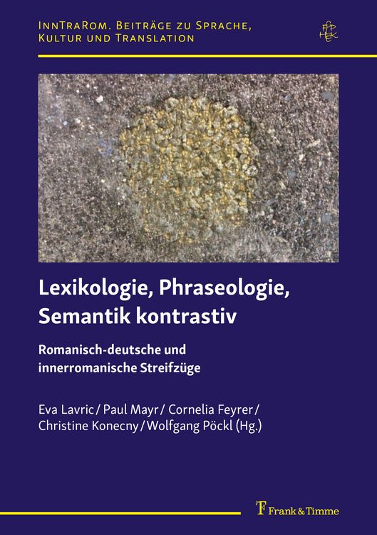 Produktbild: Lexikologie, Phraseologie, Semantik kontrastiv