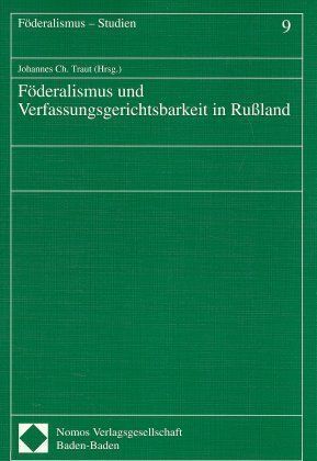 Produktbild: Föderalismus und Verfassungsgerichtsbarkeit in Rußland