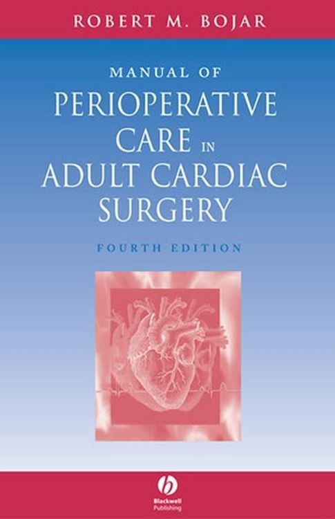 Produktbild: Manual of Perioperative Care in Adult Cardiac Surgery