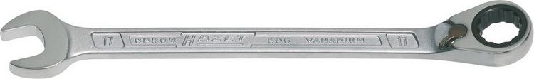 Produktbild: Maulringratschenschl&uuml;ssel 606 SW 10mm L.154,5mm umschaltbar,Rings.15Grad HAZET