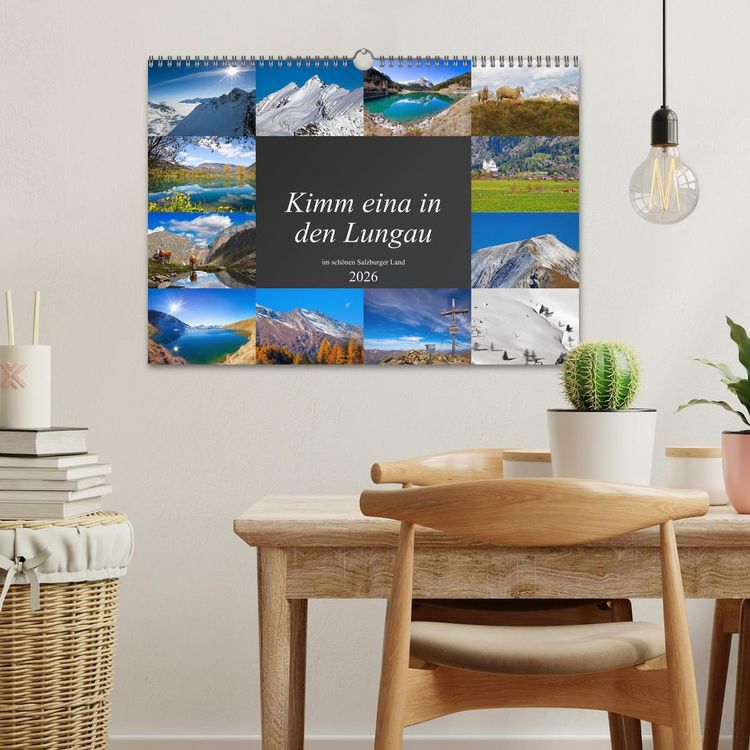 Produktbild: Kimm eina in den Lungau (Wandkalender 2026 DIN A3 quer), CALVENDO Monatskalender