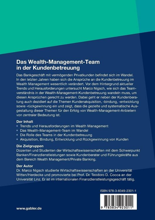 Produktbild: Das Wealth-Management-Team in der Kundenbetreuung