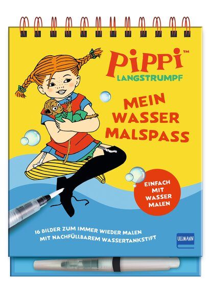 Produktbild: Pippi Langstrumpf - Mein Wassermalspa&szlig;