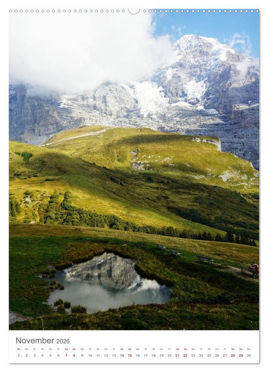 Produktbild: Schweiz (Wandkalender 2026 DIN A2 hoch), CALVENDO Monatskalender
