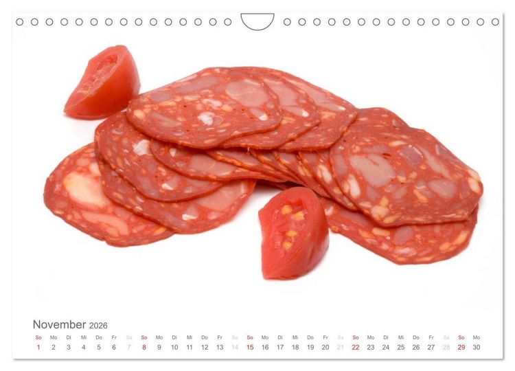 Produktbild: Alles Wurst (Wandkalender 2026 DIN A4 quer), CALVENDO Monatskalender