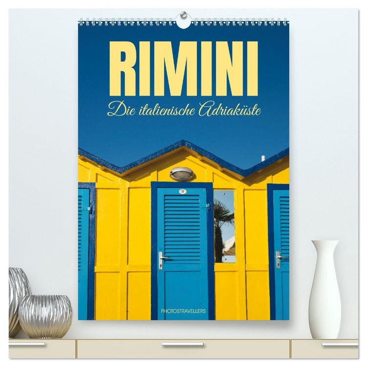 Produktbild: Rimini Die italienische Adriak&uuml;ste (hochwertiger Premium Wandkalender 2026 DIN A2 hoch), Kunstdruck in Hochglanz