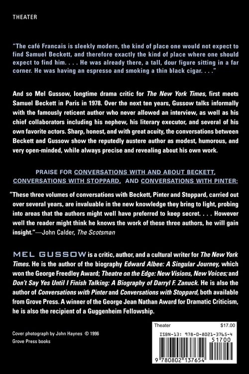 Produktbild: Conversations with and about Beckett