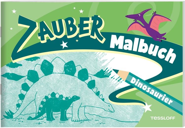 Produktbild: Zaubermalbuch. Dinosaurier