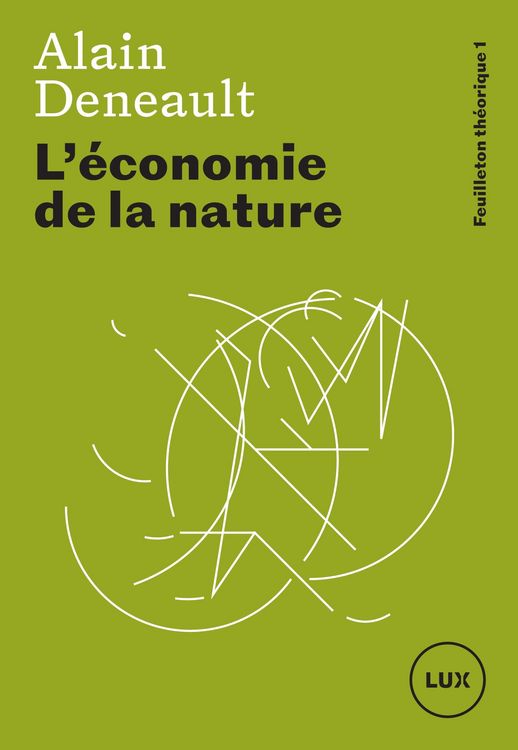 Produktbild: L'economie de la nature