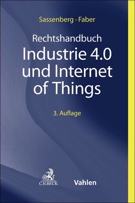 Produktbild: Rechtshandbuch Industrie 4.0 und Internet of Things