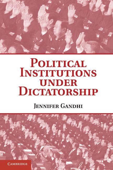 Produktbild: Political Institutions Under Dictatorship