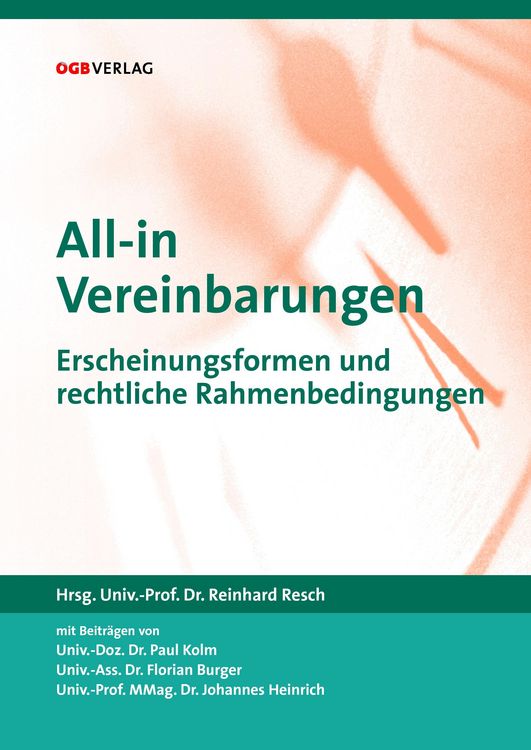 Produktbild: All-in-Vereinbarungen