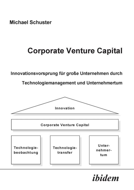 Produktbild: Schuster, M: Corporate Venture Capital. Innovationsvorsprung