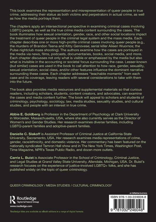 Produktbild: The (Mis)Representation of Queer Lives in True Crime