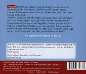 Produktbild: Mozart und die Schwerelosigkeit der Musik