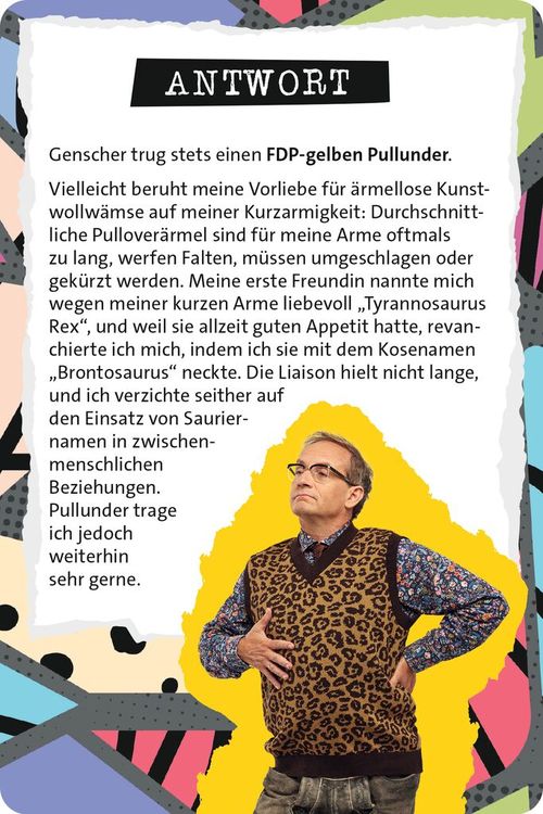Moses. - Wigald Bonings großes Quiz der Absurditäten