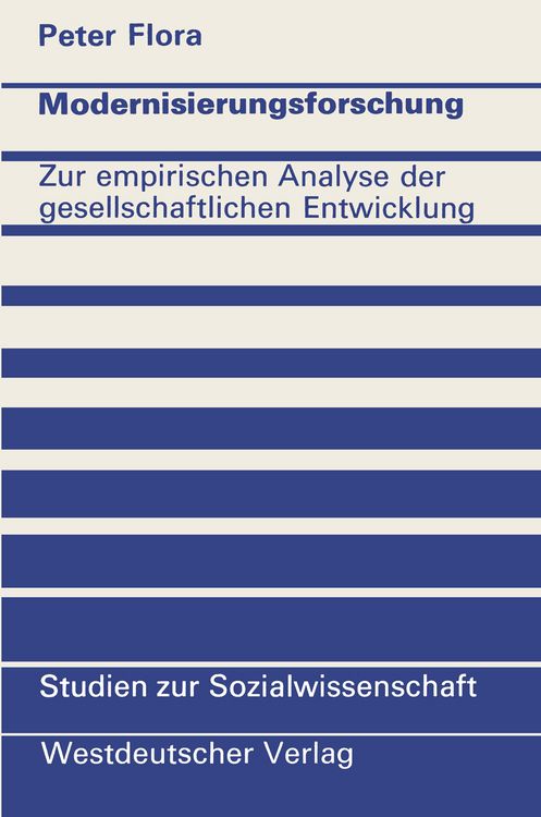 Produktbild: Modernisierungsforschung