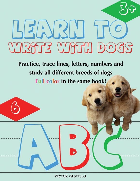 Produktbild: Learn to Write with Dogs Workbook