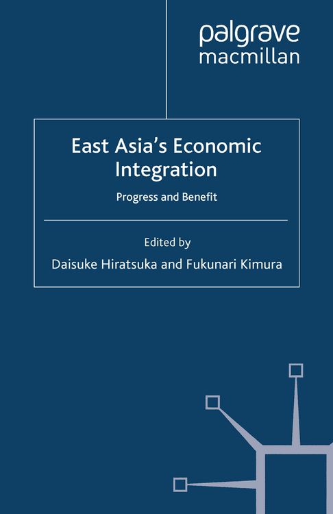 Produktbild: East Asia's Economic Integration
