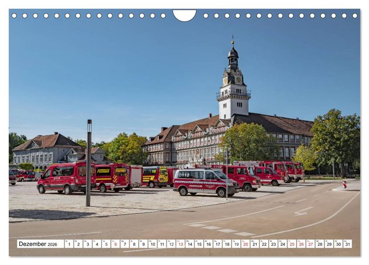 Produktbild: Wolfenb&uuml;ttel - Historisches Fachwerk (Wandkalender 2026 DIN A4 quer), CALVENDO Monatskalender