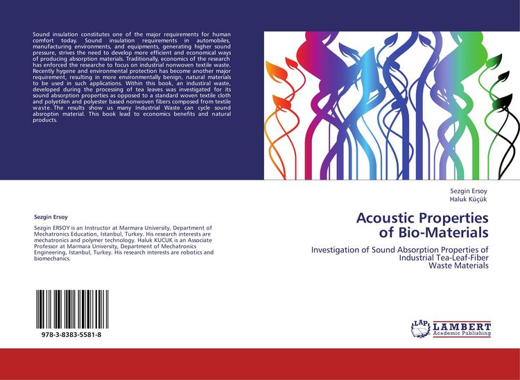 Produktbild: Acoustic Properties of Bio-Materials