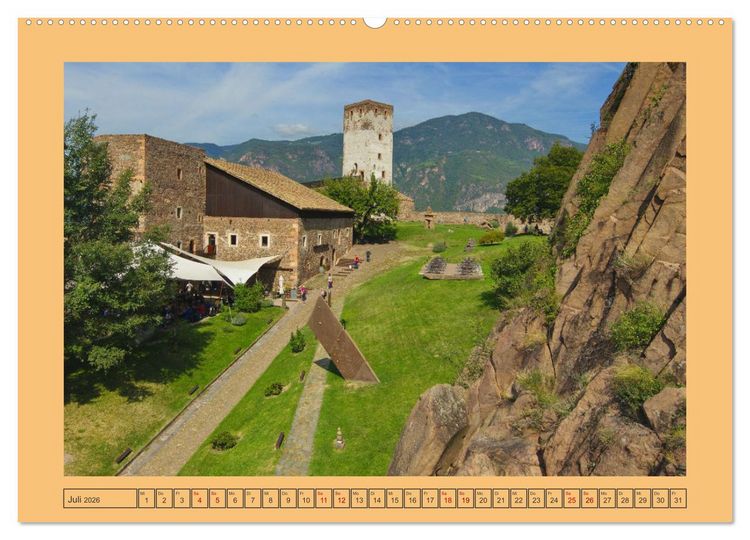 Produktbild: Eine Reise nach S&uuml;dtirol - Es ist immer eine Reise wert (hochwertiger Premium Wandkalender 2026 DIN A2 quer), Kunstdruck in Hochglanz
