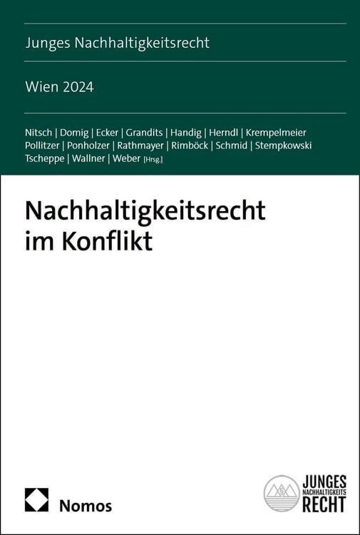 Produktbild: Nachhaltigkeitsrecht im Konflikt