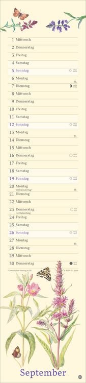 Produktbild: Edith Holden: Mit der Natur durchs Jahr Kalender 2027