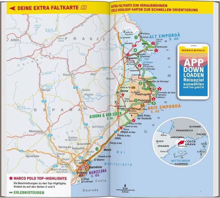 Produktbild: Reisef&uuml;hrer Costa Brava Barcelona